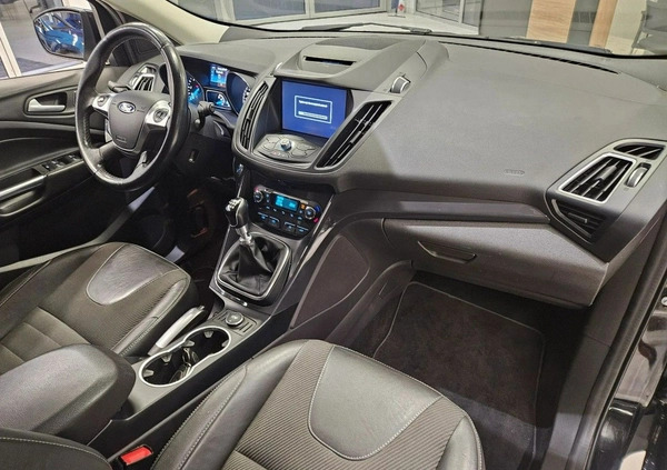 Ford Kuga cena 58900 przebieg: 159029, rok produkcji 2015 z Olsztynek małe 529